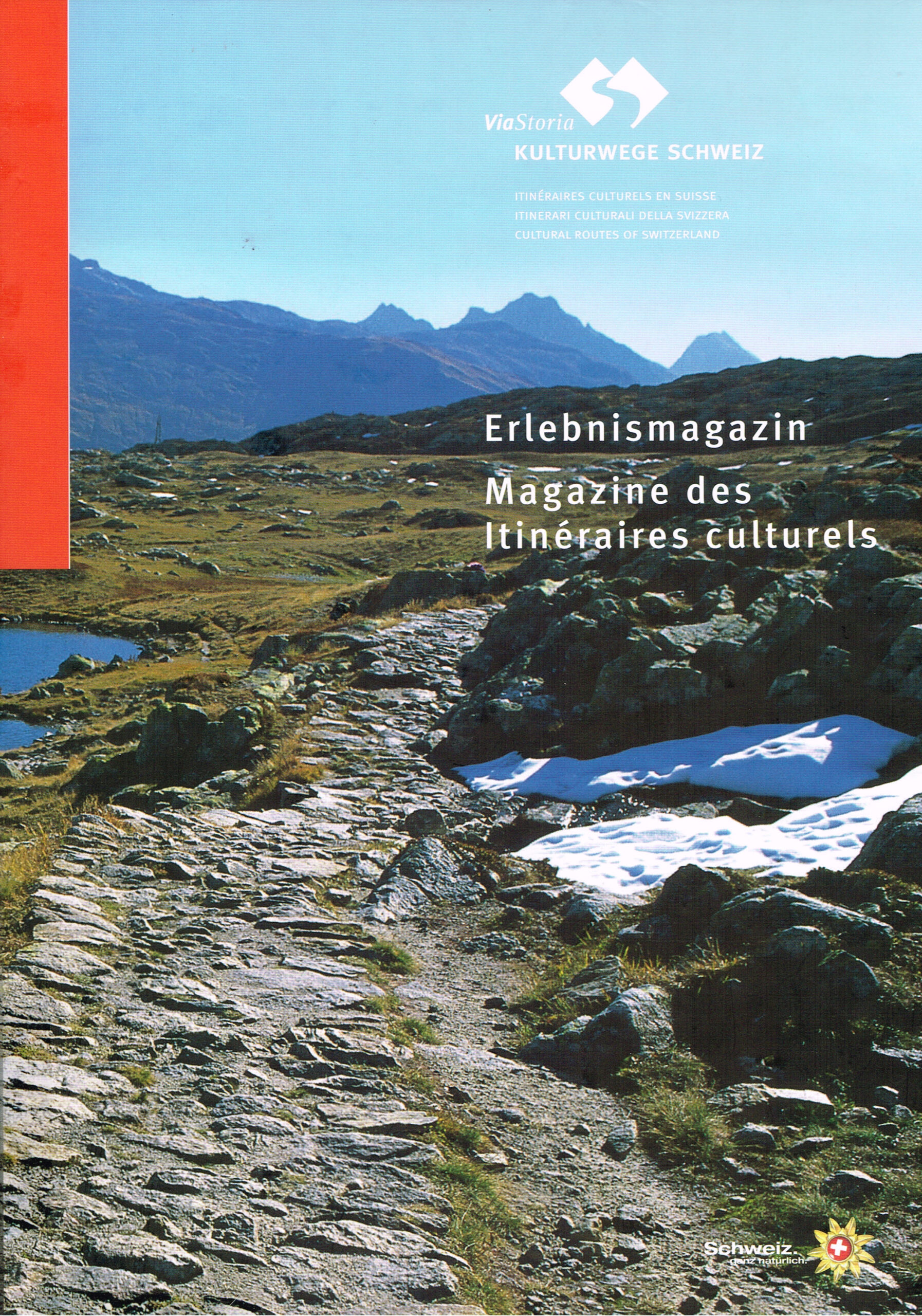 Erlebnismagazin Kulturwege Schweiz