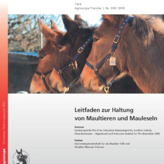 Leitfaden zur Haltung von Maultieren und Mauleseln