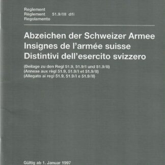 Abzeichen der Schweizer Armee