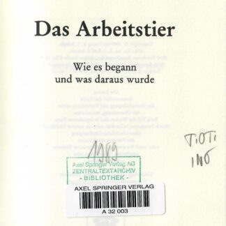 Das Arbeitstier