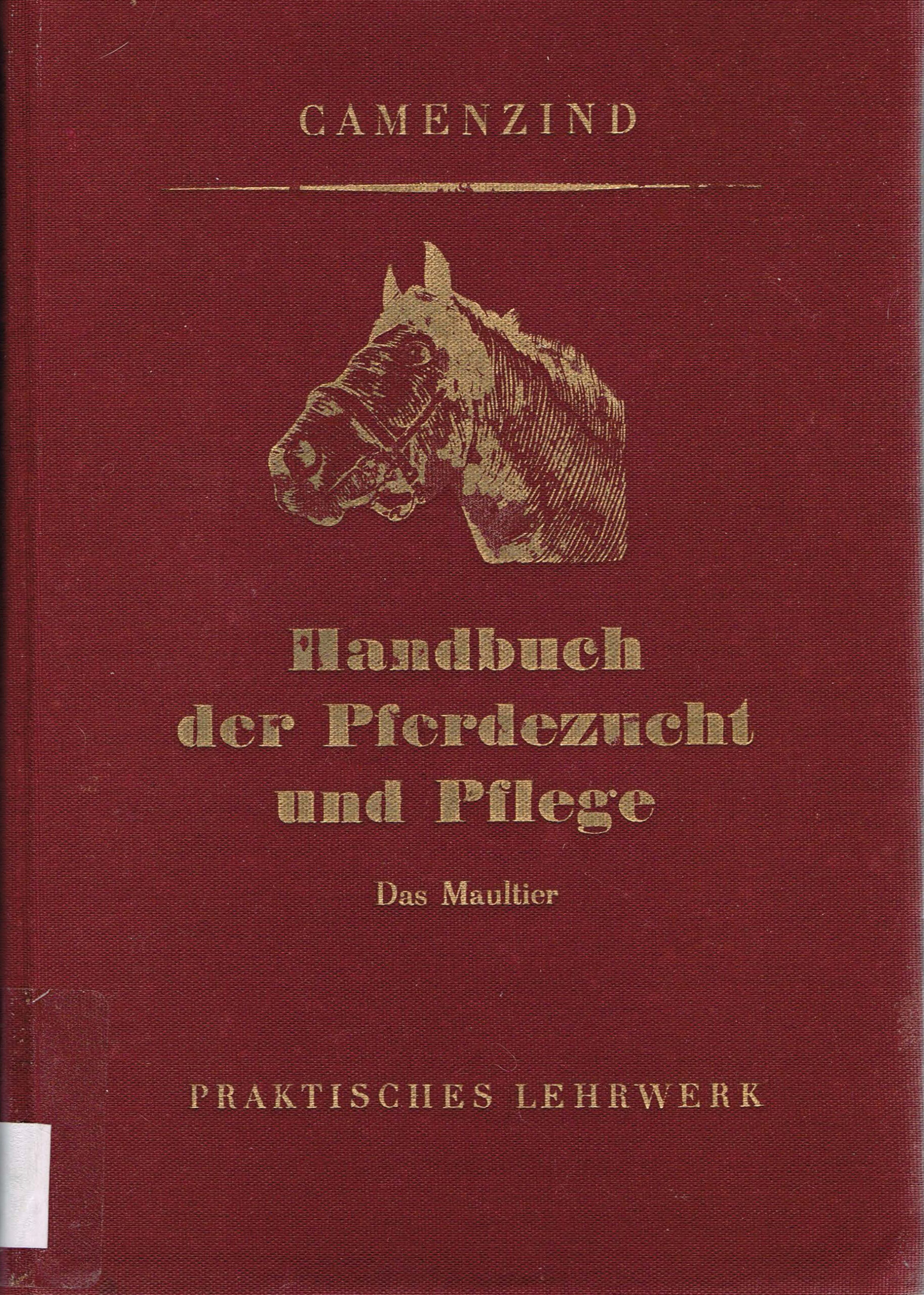 Handbuch der Pferdezucht und Pflege