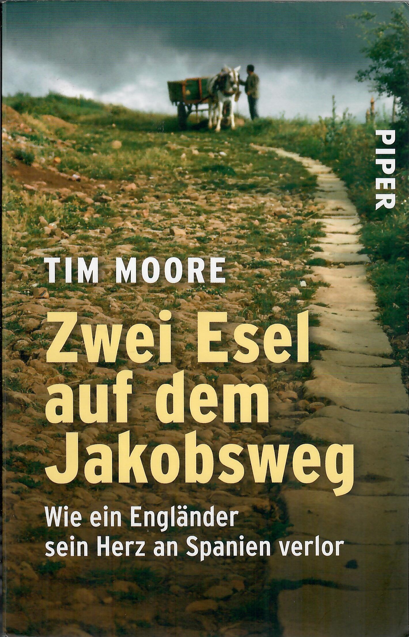 Zwei Esel auf dem Jakobsweg