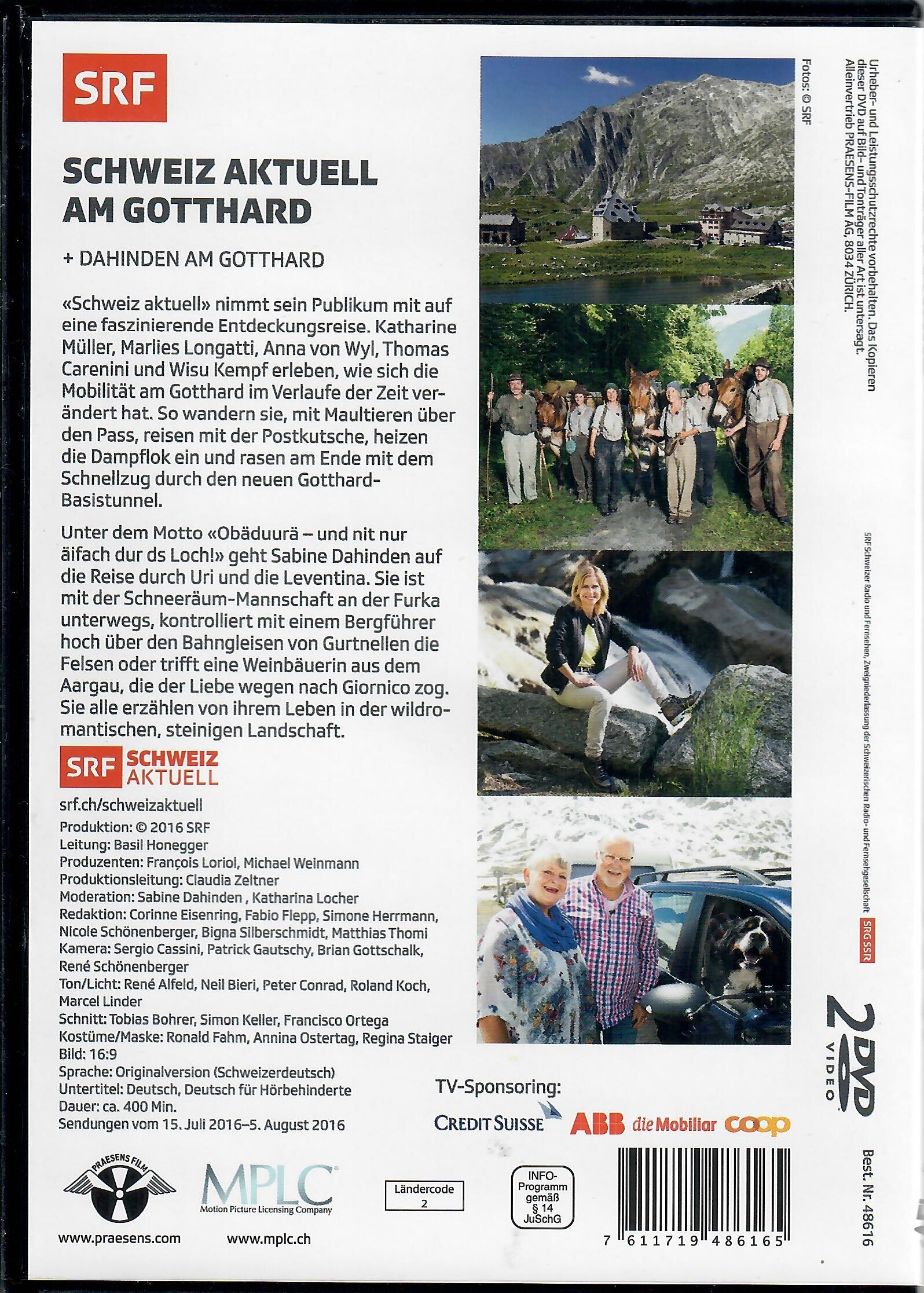 Schweiz aktuell - Am Gotthard – Bild 2
